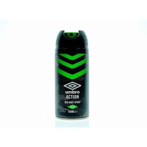 UMBRO ACTIONM5.0oz Deo Body SprayLI FREE Action Deodorant Spray 5 oz Bath  Body
