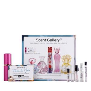 Vial Set  Scent Gallery Floral  Fruity Fragrance Sampler W