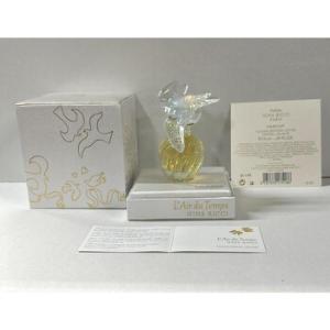 Vintage LAir du Temps 0.5 oz EDP  Lalique Dove  Collectible