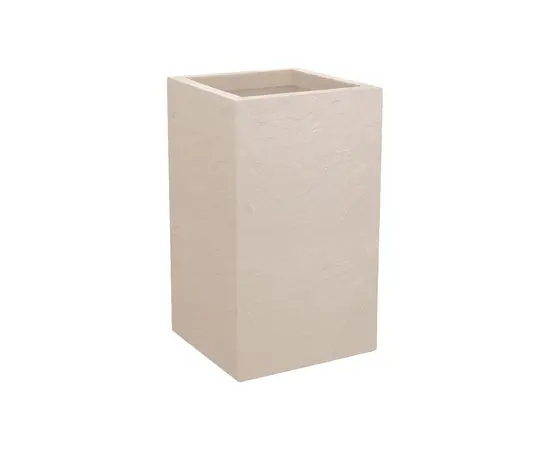 ქოთანი პლასტმასის EDA POT CARRE HAUT 29.5x29.5x49.5 სმ - 36 L