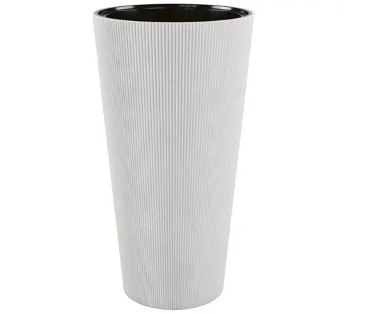 ქოთანი ყვავილის Form Plastic Linea Slim 30 White