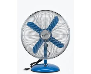 მაგიდის ვენტილატორი Reffon FT-40M-BU 50W ლურჯი ქრომი