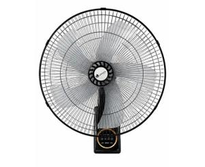 ვენტილატორი კედლის BRILLOP 50W პულტით შავი
