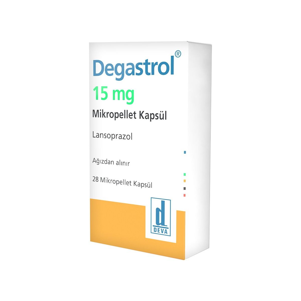 დეგასტროლი  - Degastrol 15მგ 28 კაფსულა