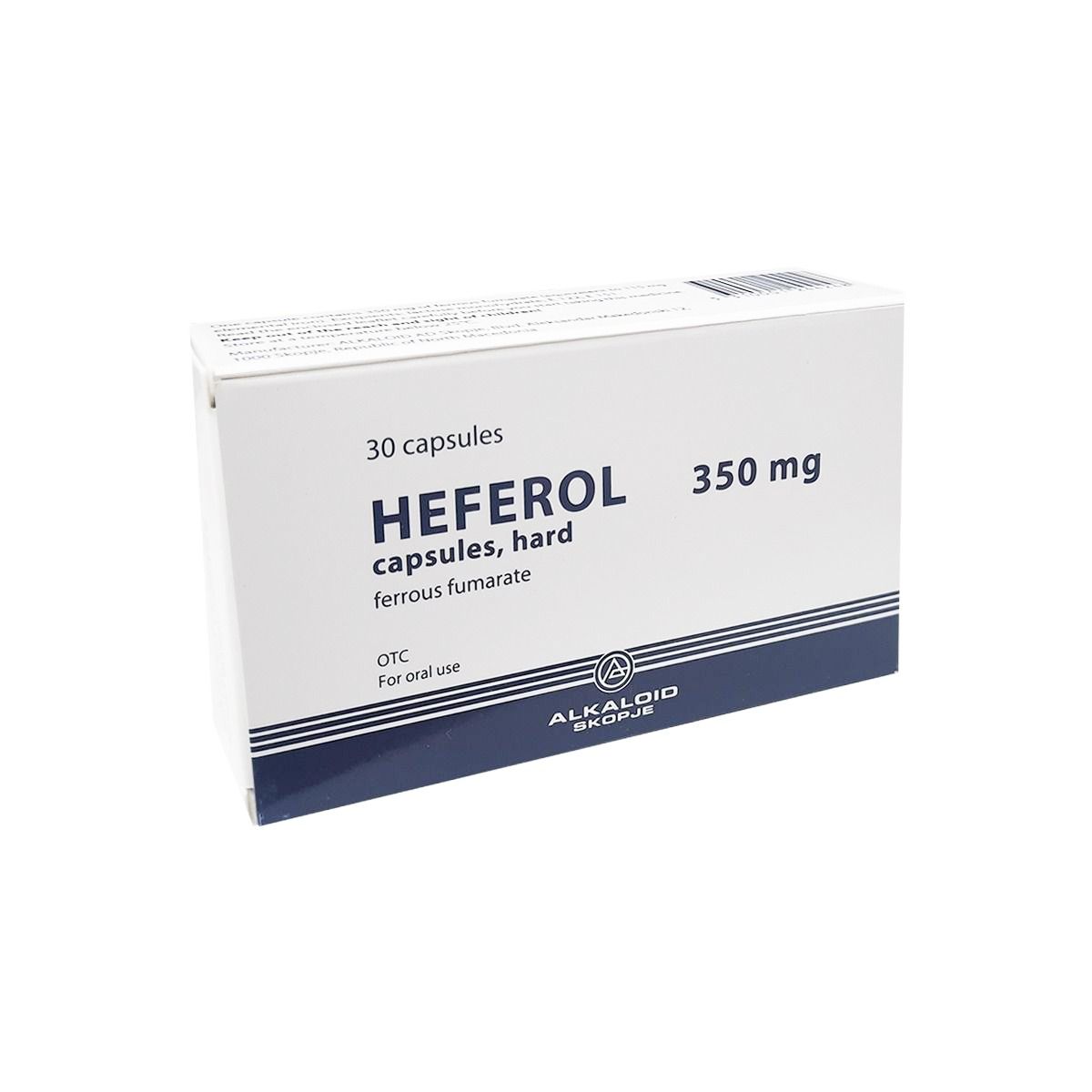 ჰეფეროლი - Heferol 350მგ 30 კაფსულა