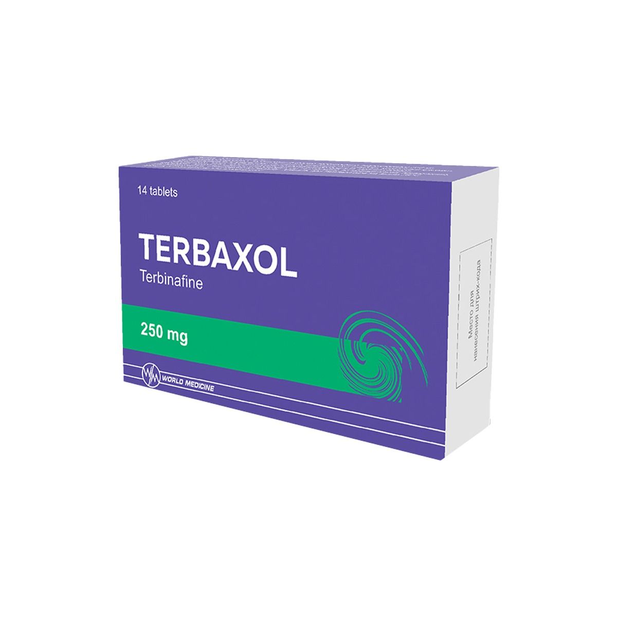 ტერბაქსოლი - Terbaxol 250მგ 14 ტაბლეტი 
