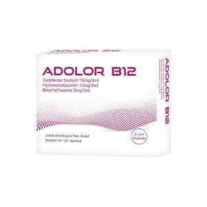 ადოლორი B12 - Adolor B12 3მლ 5 ამპულა