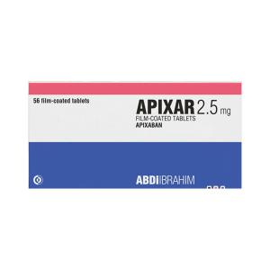 აპიქსარი - Apixar 2.5მგ 56 ტაბლეტი