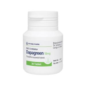 დაპაგრინი - Dapagreen 10მგ 30 ტაბლეტი
