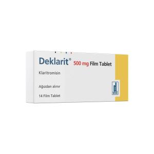 დეკლარიტი - Deklarit 500მგ 14 ტაბლეტი