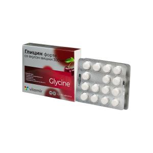 გლიცინ ფორტე - Glycine Forte 300მგ 30 ტაბლეტი