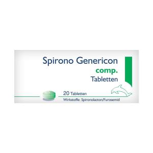 სპირონო გენერიკონი კომპ. - Spirono genericon comp. 20 ტაბლეტი