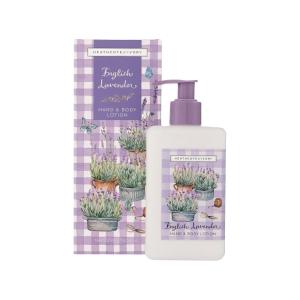 ხელისა და ტანის ლოსიონი English Lavender 250 მლ 661 ჰესკოტი და აივორი - Heathcote & Ivory