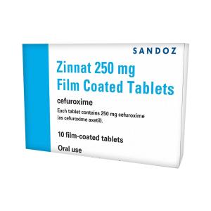 ზინატი - Zinnat 250მგ 10 ტაბლეტი