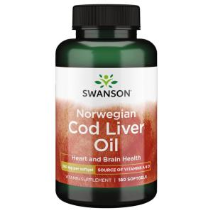 Swanson - Norwegian Cod Liver Oil 350mg